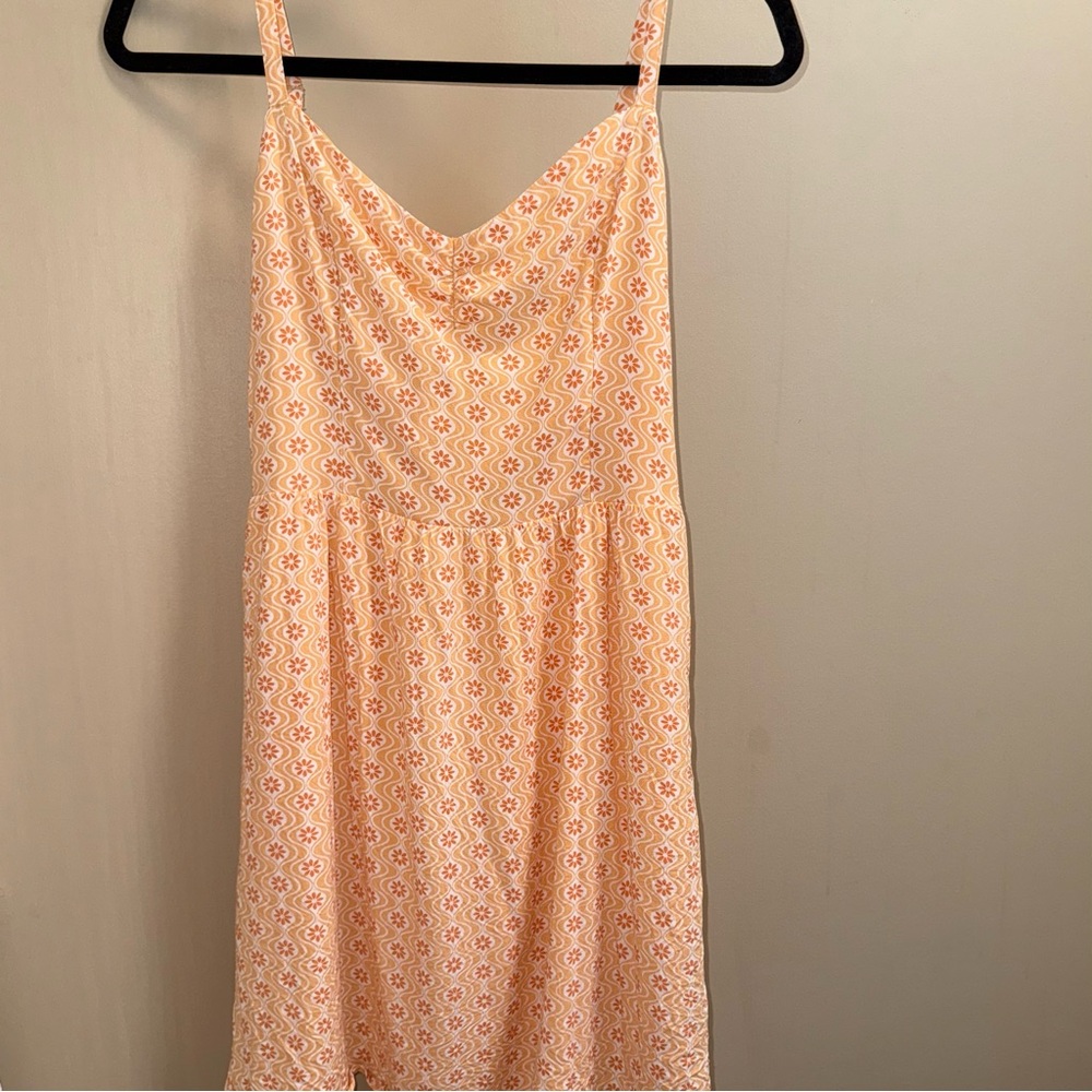 Hollister Floral Tie-Back Dress